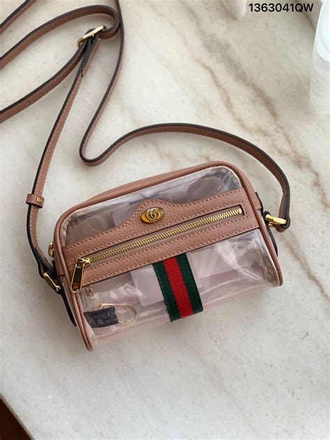 gucci clear purse|pre owned gucci purses.